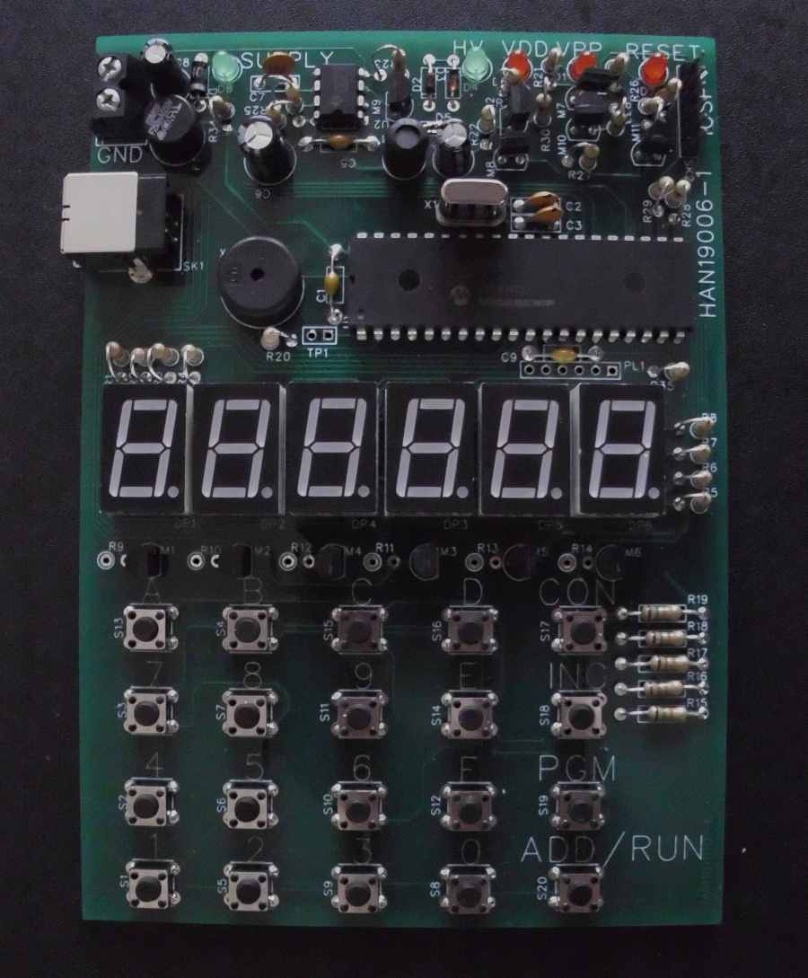 V2 PIC PROG PCB